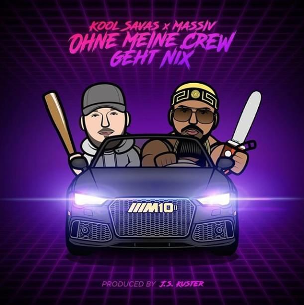 Album cover art for "Ohne meine Crew geht nix" by Massiv & Kool Savas