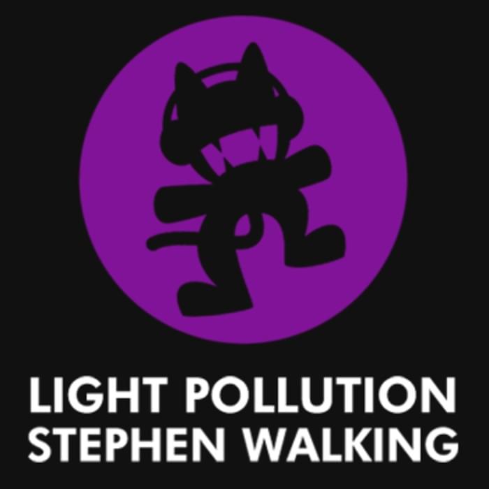 Album cover art for "Light Pollution" by Stephen Walking