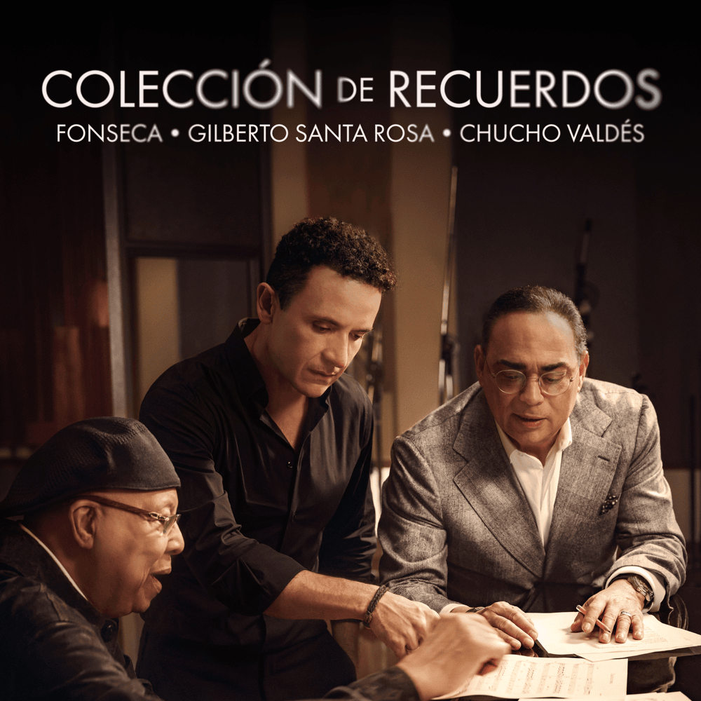 Album cover art for "Colección De Recuerdos" by Fonseca