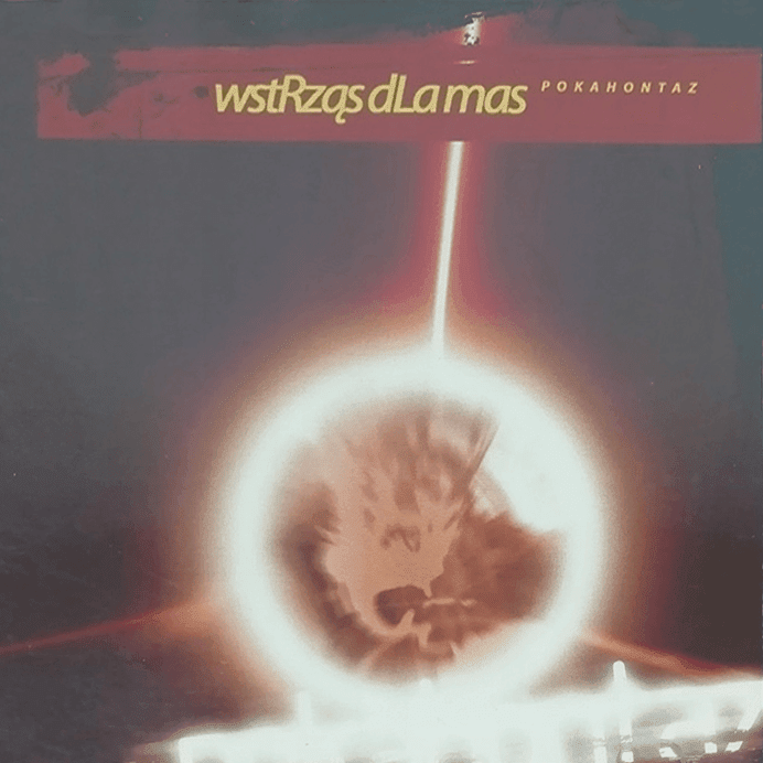 Album cover art for "Wstrząs dla mas" by Pokahontaz