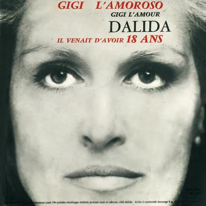 Album cover art for "Il venait d’avoir 18 ans" by Dalida