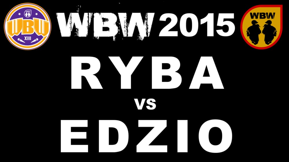 Album cover art for "Finał 2015, półfinał: Edzio vs. Ryba" by WBW & Edzio & Ryba