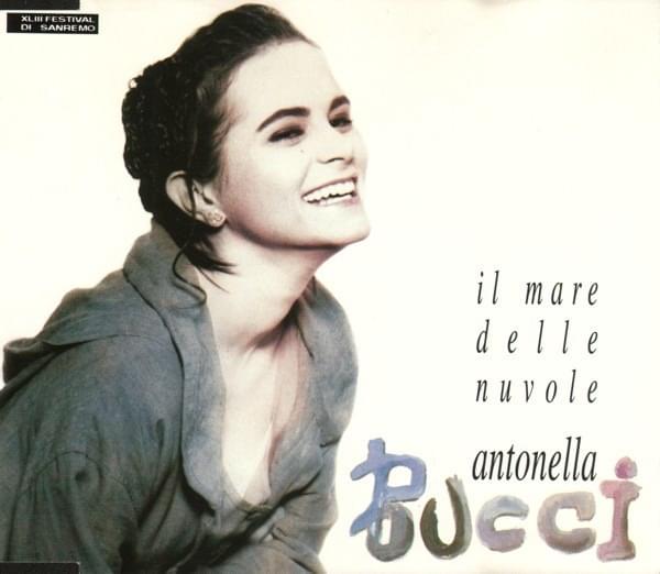 Album cover art for "Il mare delle nuvole" by Antonella Bucci