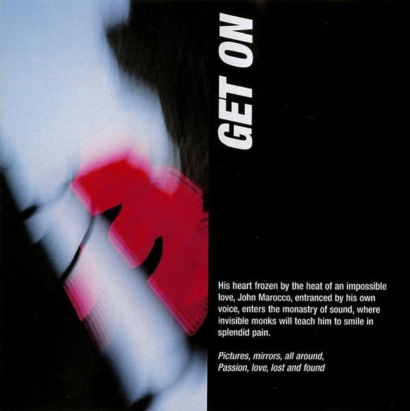 Album cover art for "Get On" by Yello