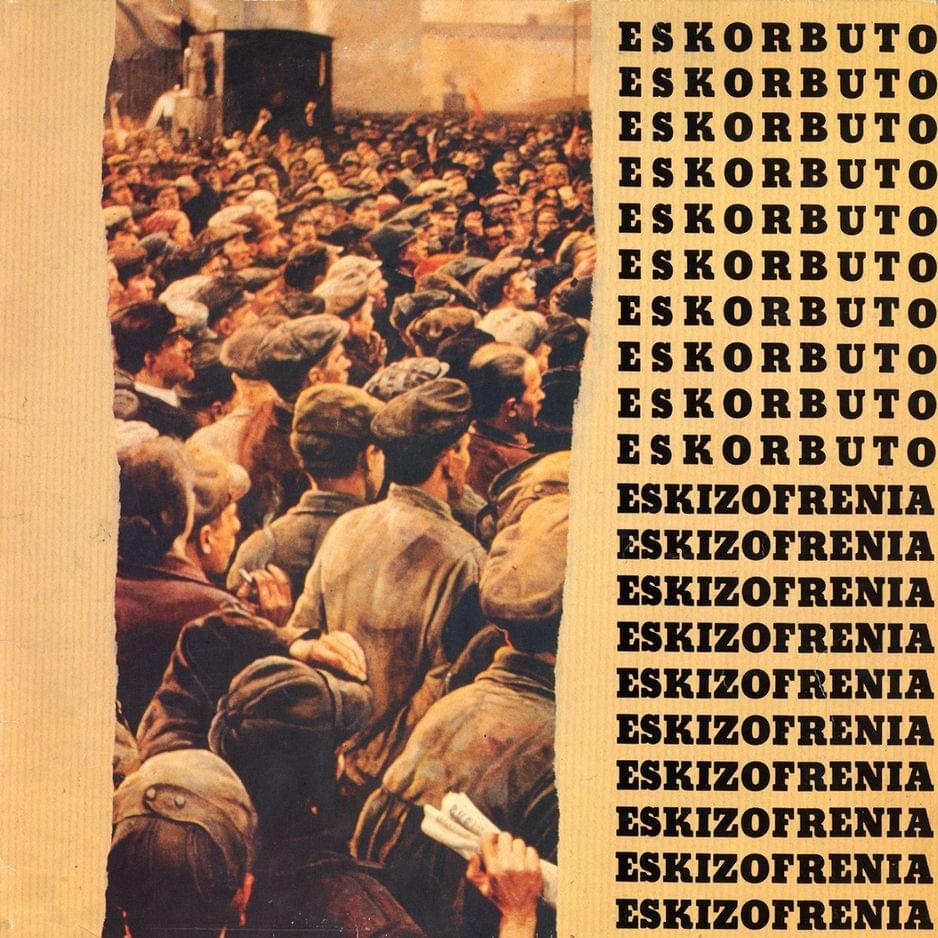 Album cover art for "Mucha Policía, Poca Diversión" by Eskorbuto