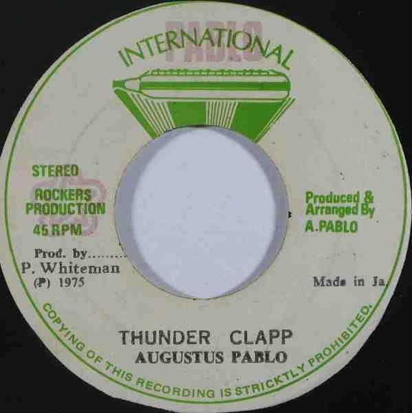 Album cover art for "Thunder Clap" by Augustus Pablo