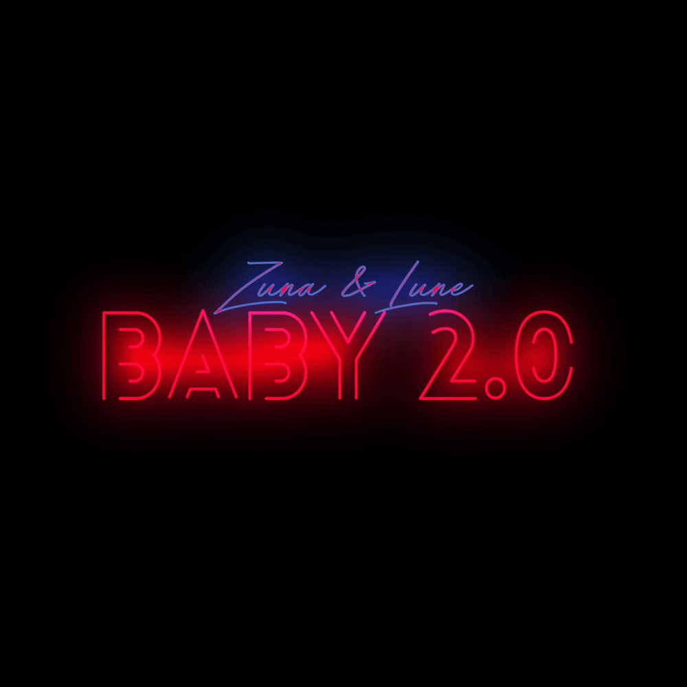 Album cover art for "Baby 2.0" by Zuna