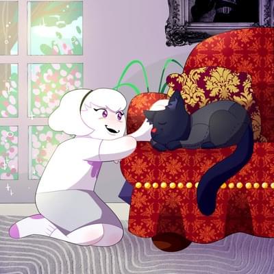 Album cover art for "Happy Cat Song!" by Toby Fox