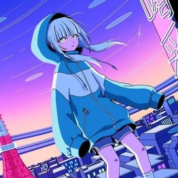 Album cover art for "不埒な喝采 (Unscrupulous Cheers)" by ポリスピカデリー (Police Piccadilly) & 可不 (KAFU)