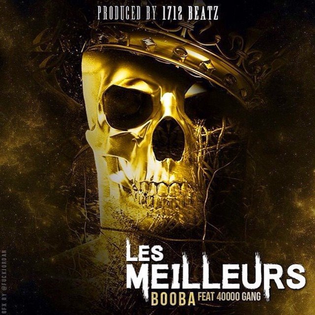Album cover art for "Les meilleurs" by Booba & 40000 Gang
