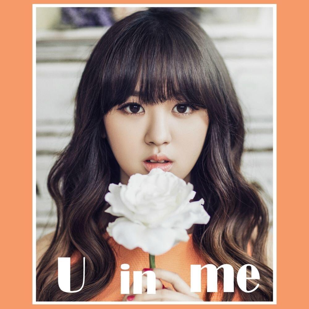Album cover art for "U in me" by NC.A (KOR)