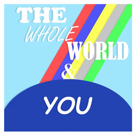 Album cover art for "The Whole World and You" by Rep-Bit