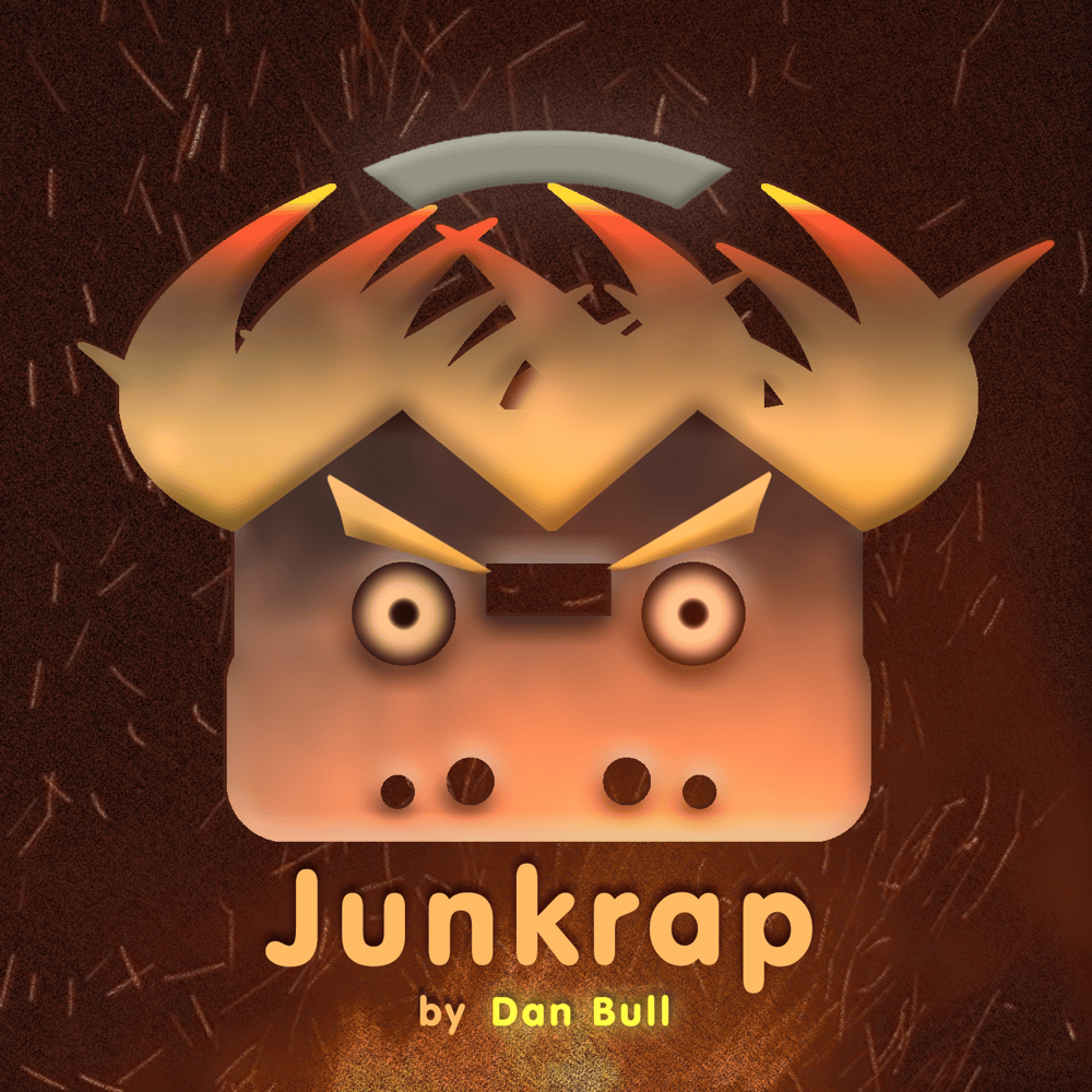 Album cover art for "Junkrap" by Dan Bull