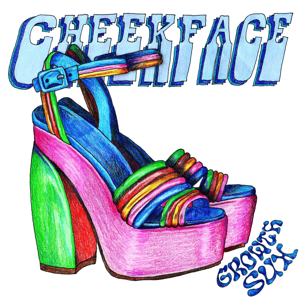 Album cover art for "Growth Sux" by Cheekface