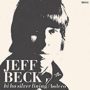 Album cover art for "Hi-Ho Silver Lining" by Jeff Beck