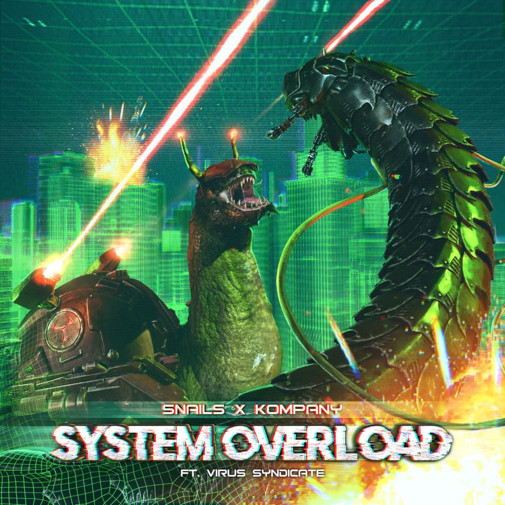 Album cover art for "System Overload" by Snails & Virus Syndicate