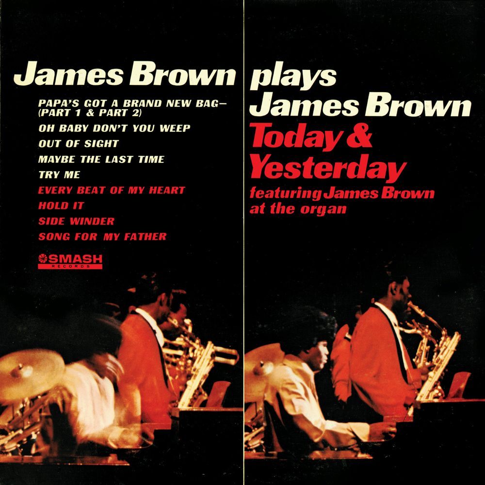 Cover image for James Brown Plays James Brown Today & Yesterday