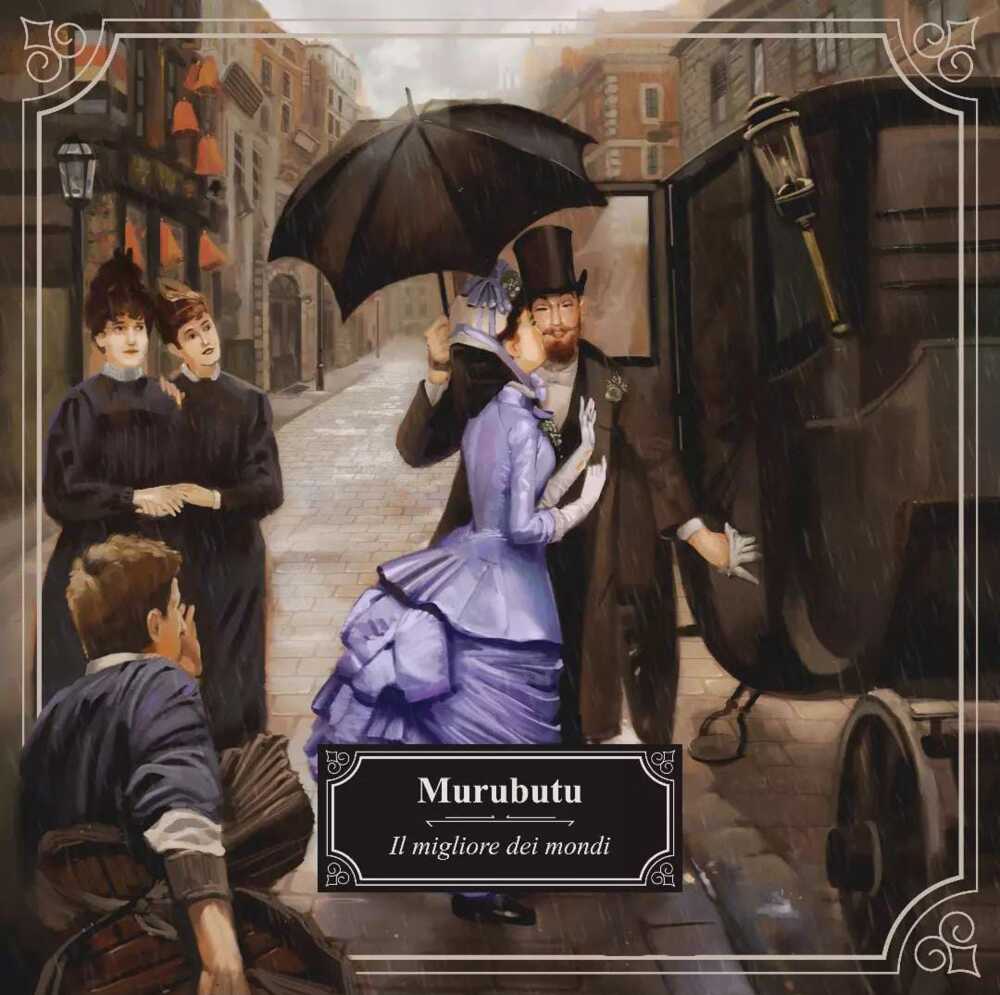 Album cover art for "Il migliore dei mondi" by Murubutu