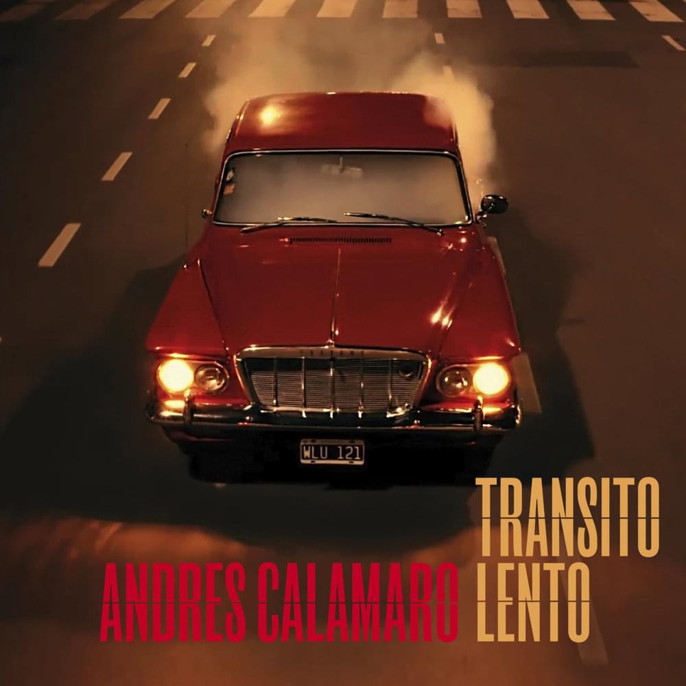 Album cover art for "Transito Lento" by Andrés Calamaro