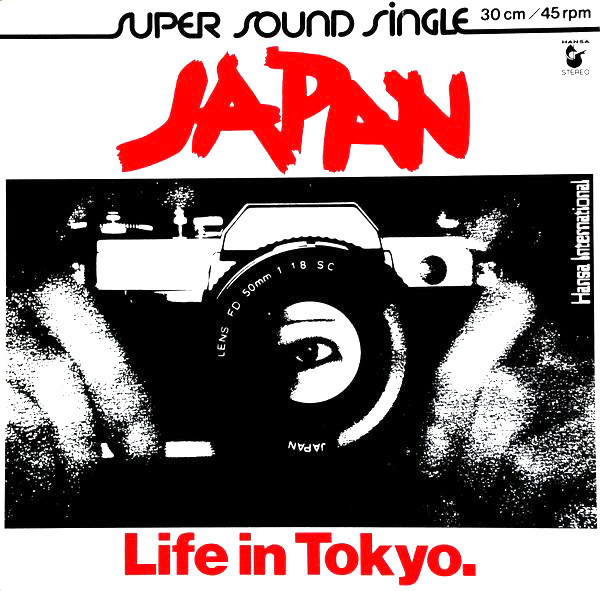 Album cover art for "Life in Tokyo" by Japan