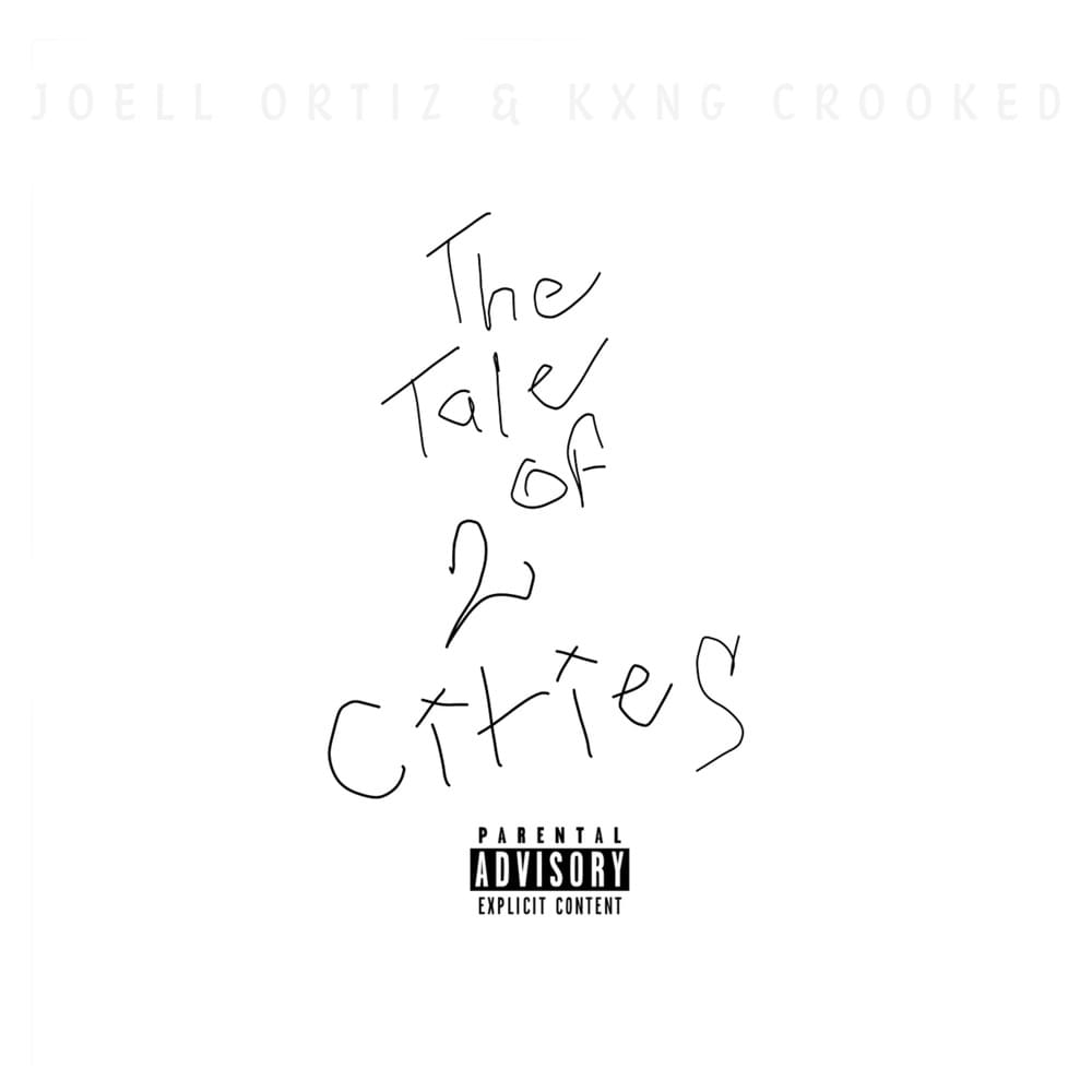 Album cover art for "The Tale of 2 Cities" by Joell Ortiz