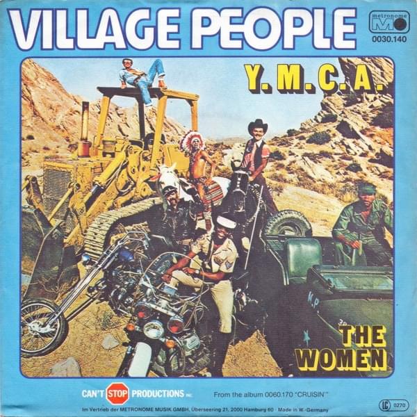 Album cover art for "Y.M.C.A. (Radio Edit)" by Village People