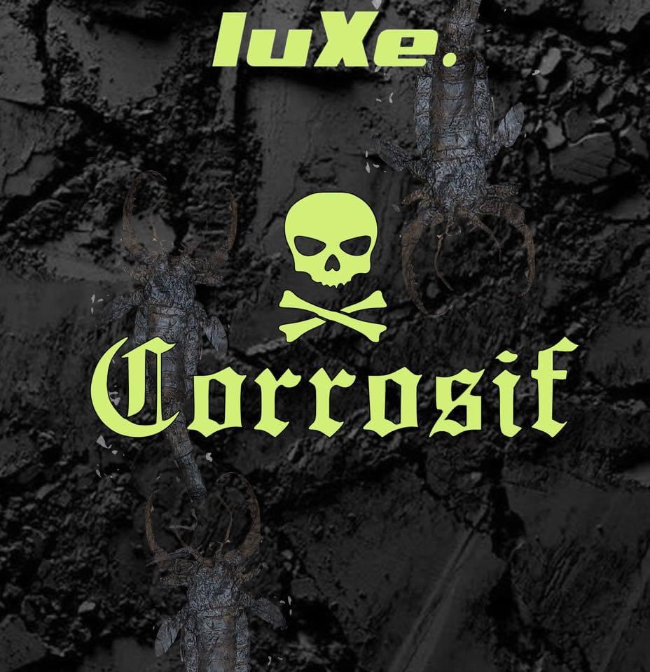Album cover art for "Corrosif" by ​luXe Timeless