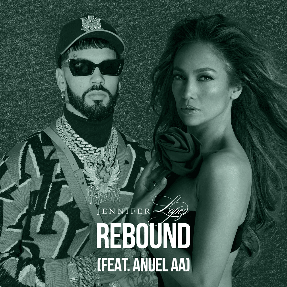 Album cover art for "Rebound (Remix)" by Jennifer Lopez & Anuel AA