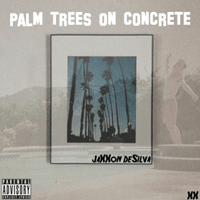Album cover art for "Palm Trees On A Concrete" by Jaxxon D. Silva