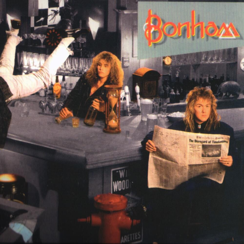 Album cover art for "Guilty" by Bonham
