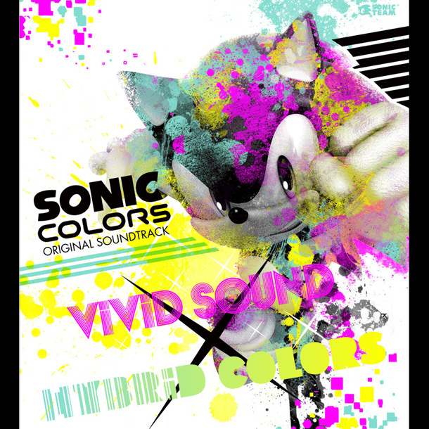 Cover image for Sonic Colors Original Soundtrack Vivid Sound × Hybrid Colors