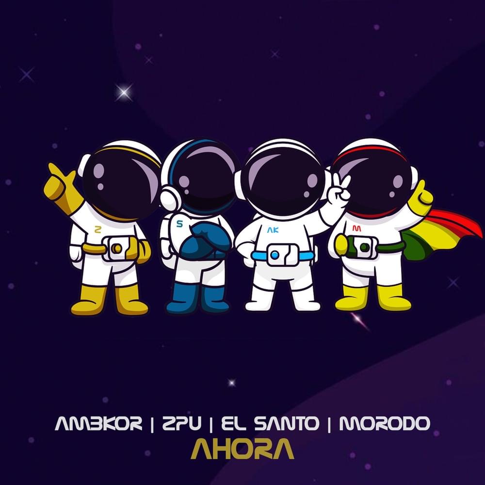 Album cover art for "Ahora" by AMBKOR