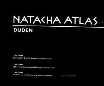 Album cover art for "Duden" by Natacha Atlas