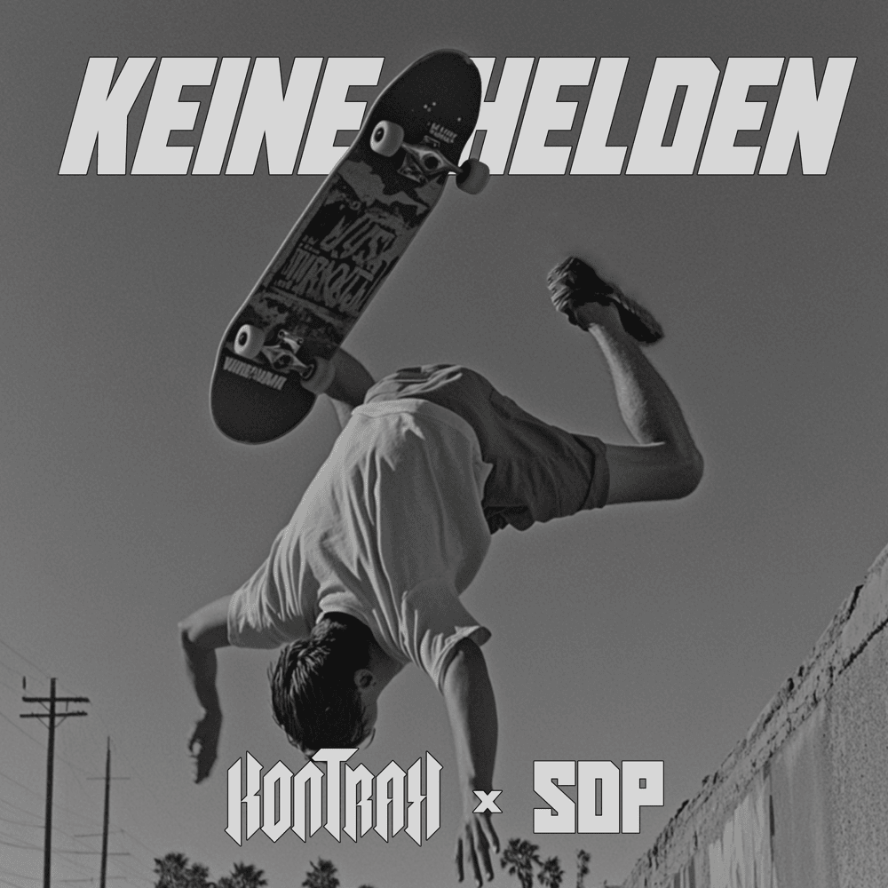 Album cover art for "Keine Helden" by Kontra K