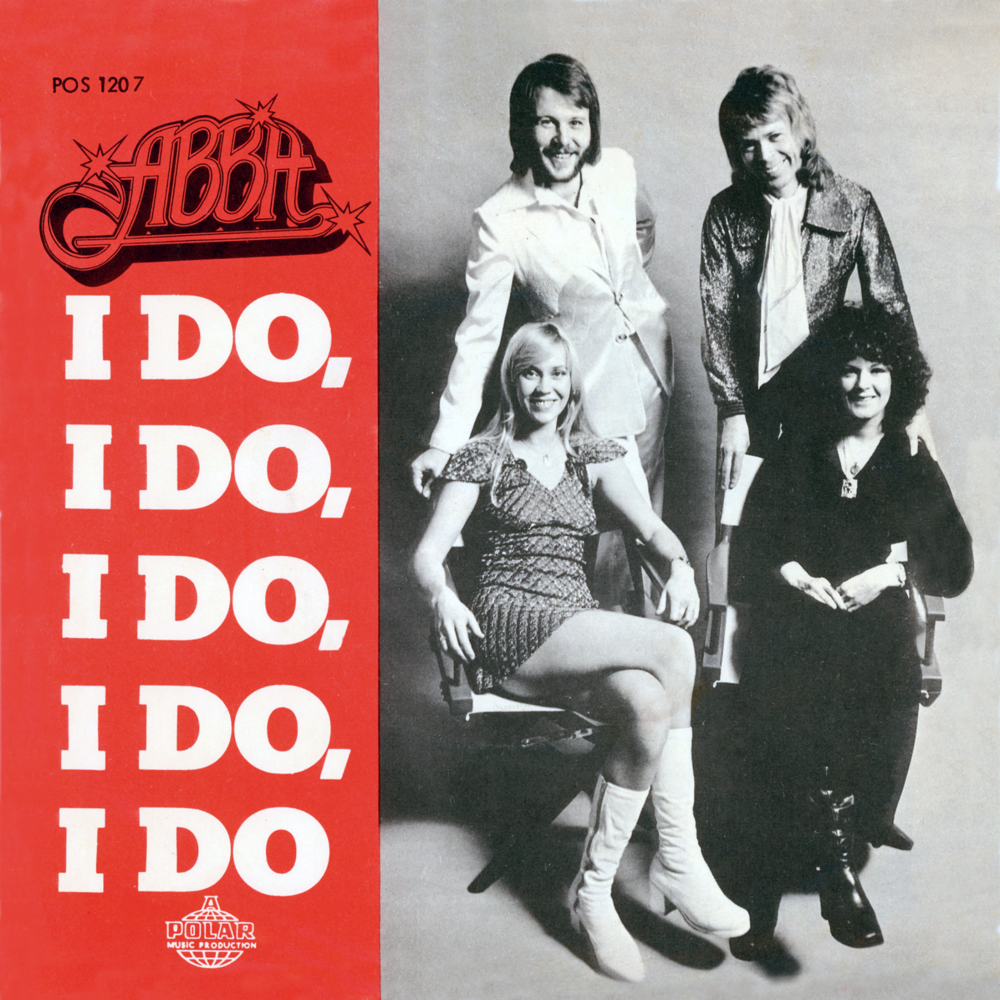 Album cover art for "I Do, I Do, I Do, I Do, I Do" by ABBA