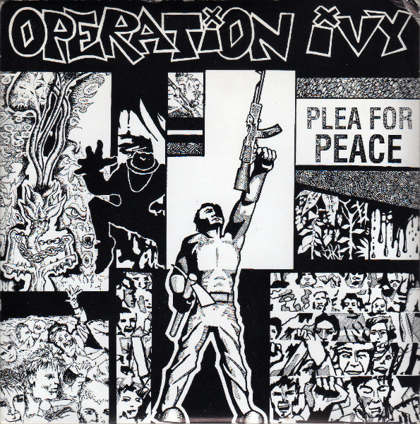 Album cover art for "Uncertain" by Operation Ivy