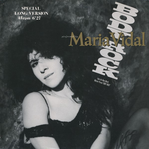 Album cover art for "Body Rock" by Maria Vidal