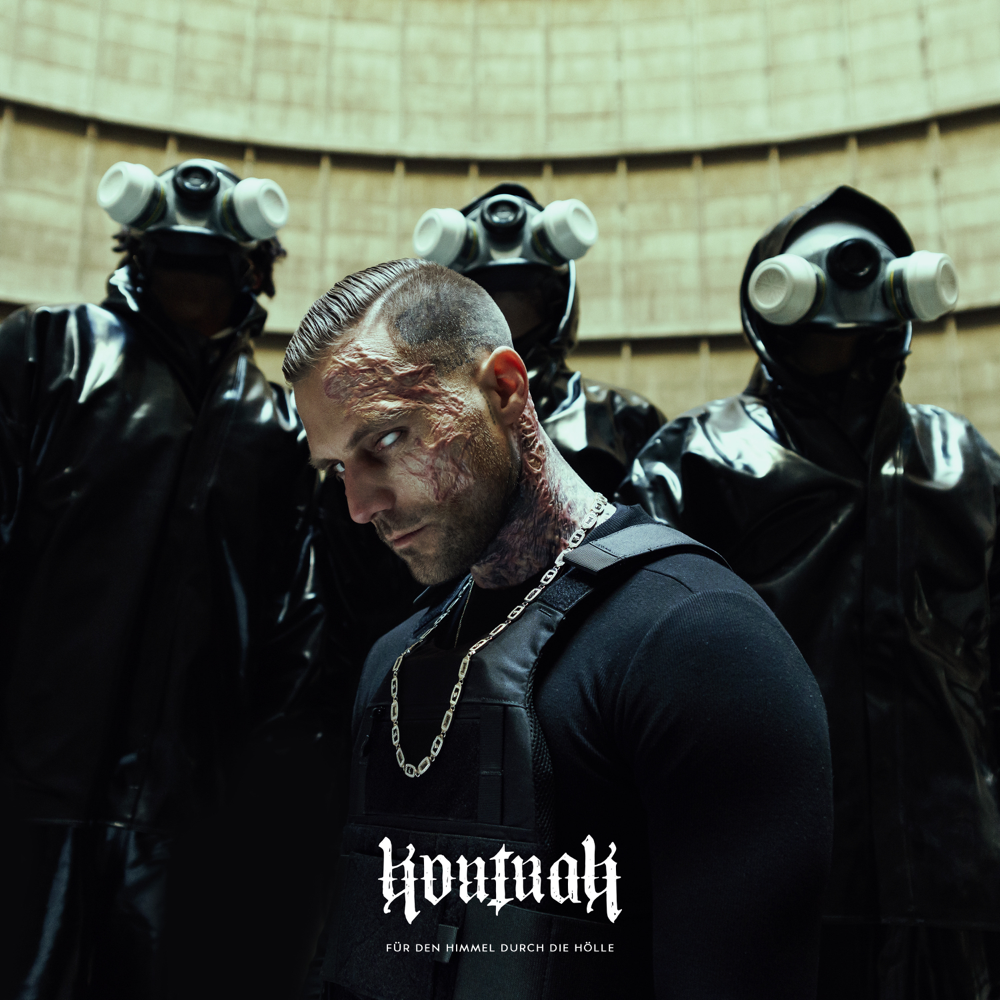 Album cover art for "Für den Himmel durch die Hölle" by Kontra K