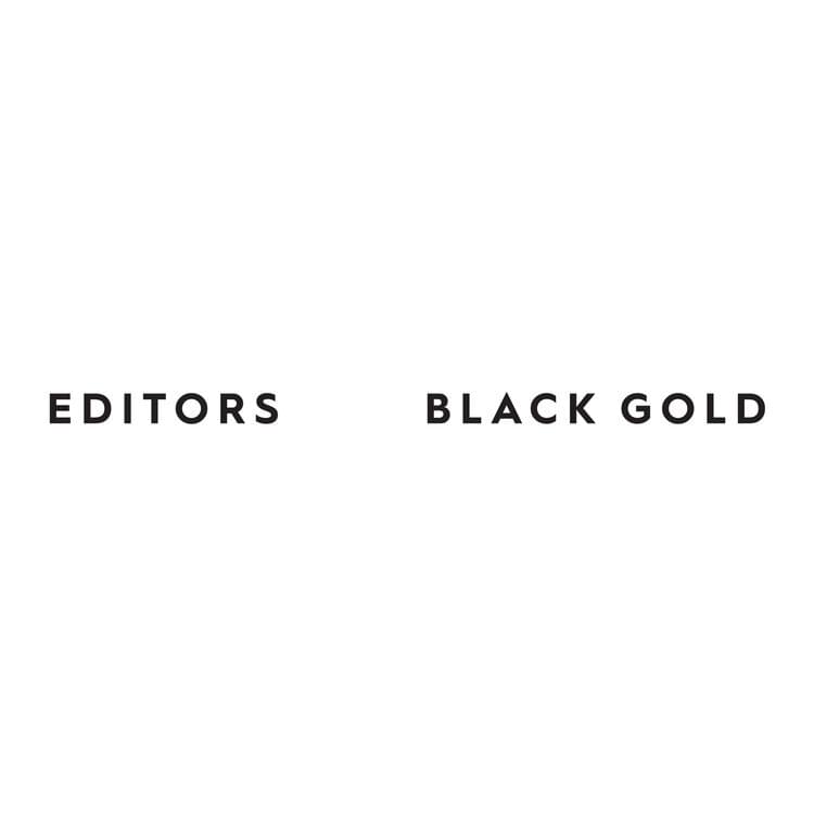 Album cover art for "Black Gold (Throwing Snow Remix)" by Editors