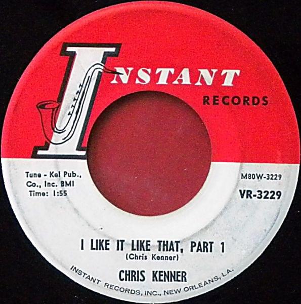 Album cover art for "I Like It Like That - Part 1" by Chris Kenner