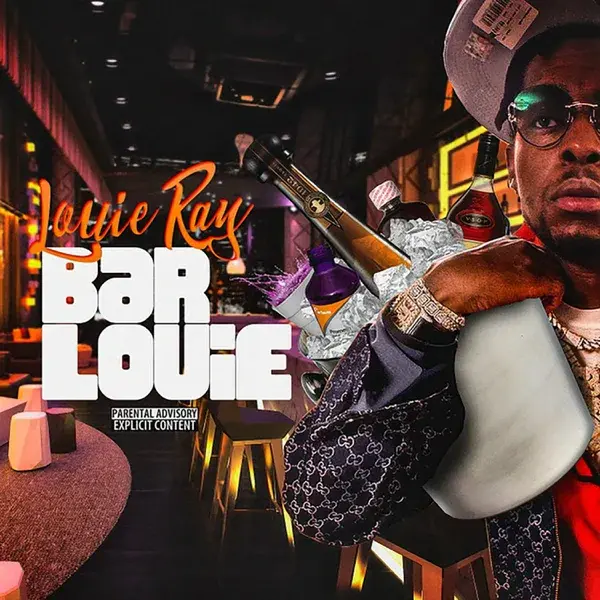 Album cover art for "Bar Louie" by Louie Ray