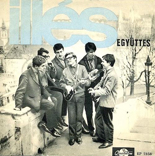 Album cover art for "Az utcán" by Illés együttes