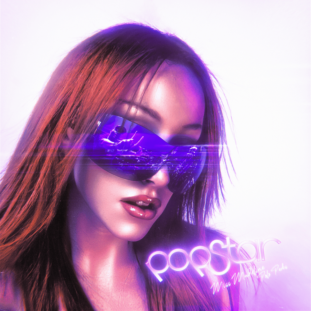 Album cover art for "Popstar" by Miss Madeline