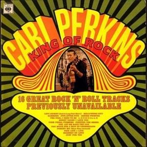 Album cover art for "Levi Jacket (And a Long Tail Shirt)" by Carl Perkins