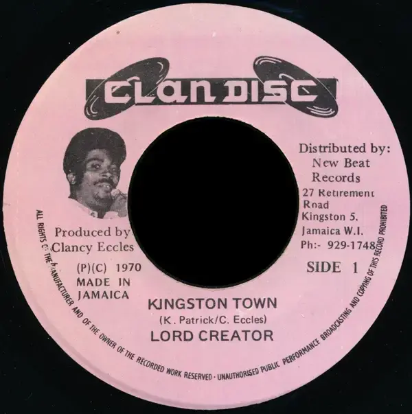 Kingston Town by Lord Creator