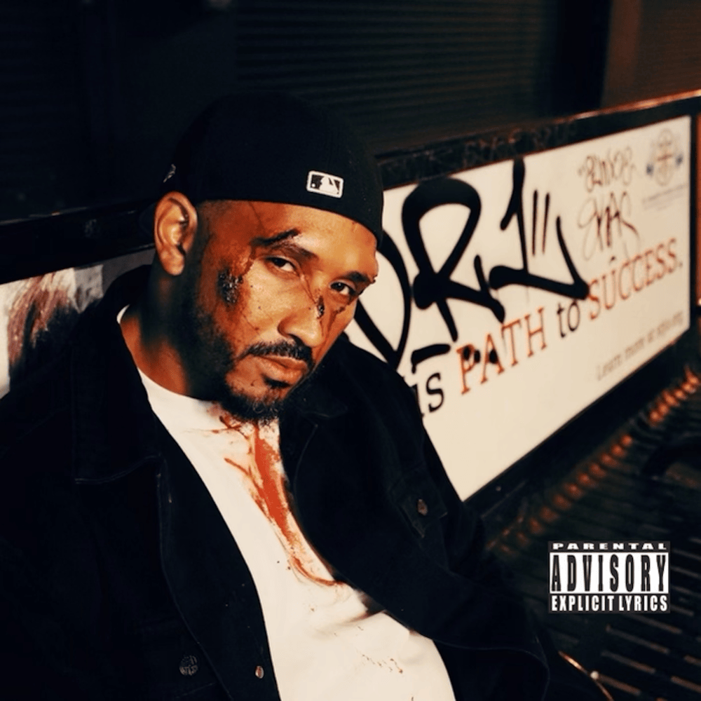 Album cover art for "Line It Up" by T.F