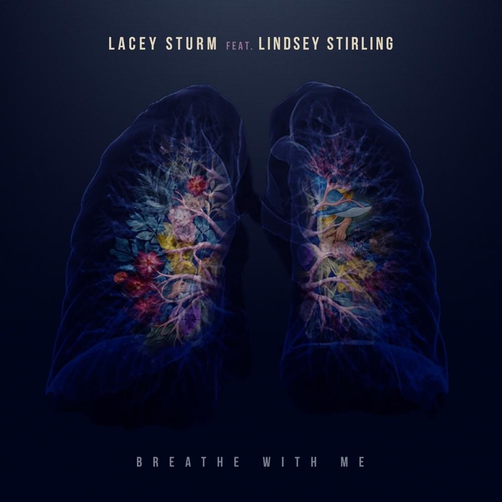 Album cover art for "Breathe with Me" by Lacey Sturm & Lindsey Stirling