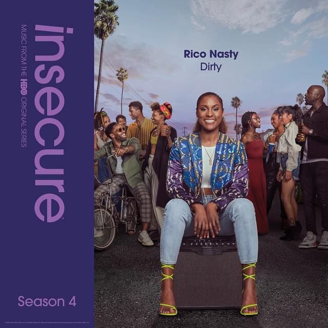 Album cover art for "Dirty" by Rico Nasty