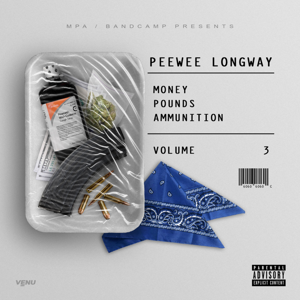 Album cover art for "Necessary" by Peewee Longway