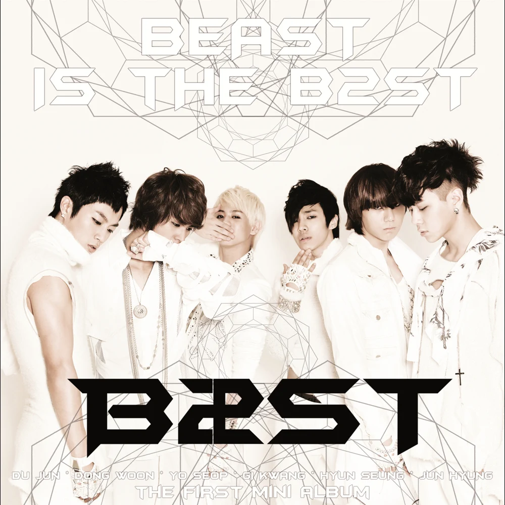 Album cover art for "Mystery" by BEAST (비스트)
